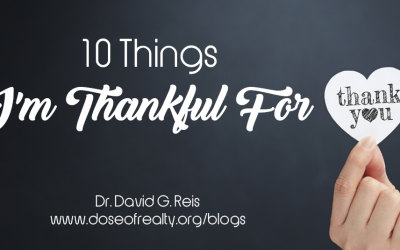 10 Things I’m Thankful For