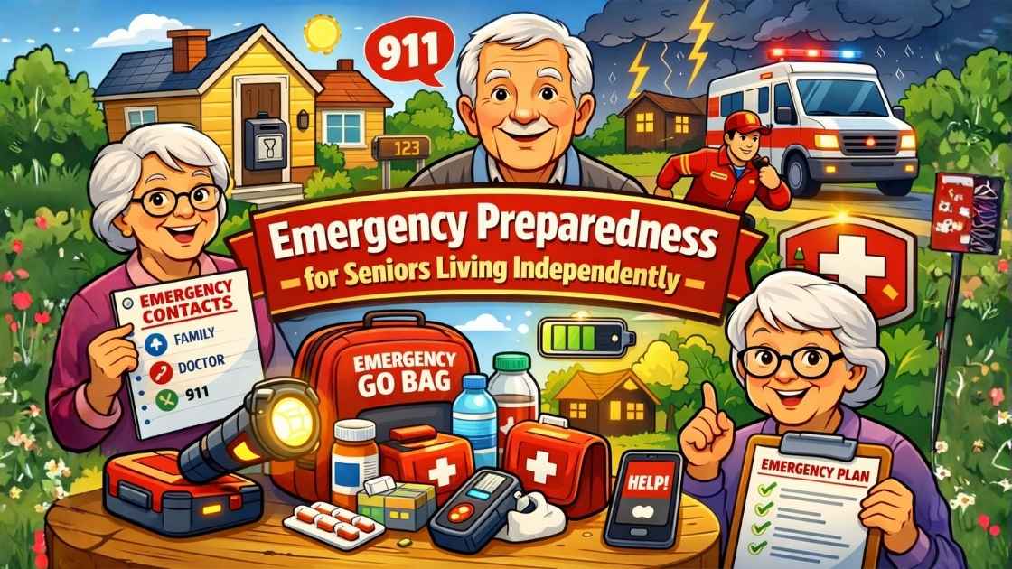 Emergency Preparedness for Seniors Living Independently
