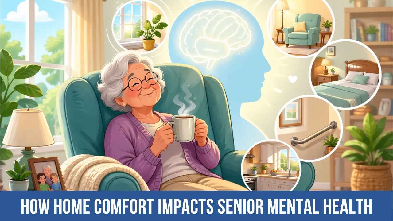 How Home Comfort Directly Impacts Senior Mental Health (Backed by Science & Real-Life Design)