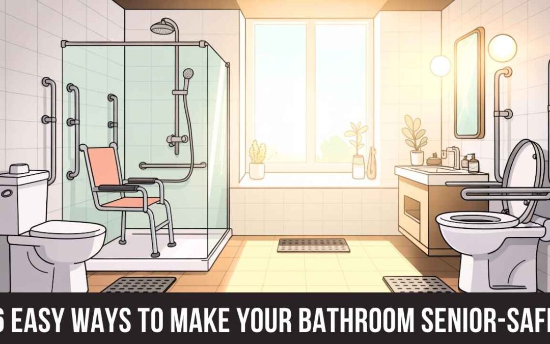 6 Easy Ways to Make Your Bathroom Senior-Safe Without a Full Remodel