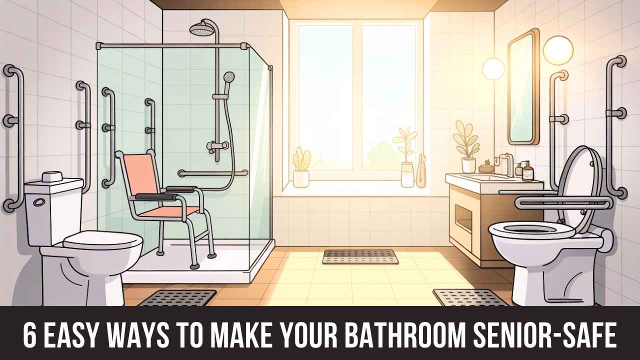 6 Easy Ways to Make Your Bathroom Senior-Safe