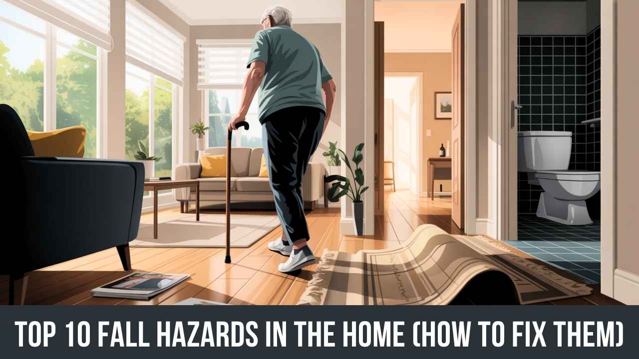 Top 10 Fall Hazards in the Home (and How to Fix Them): A Senior Safety Guide for Safer Living