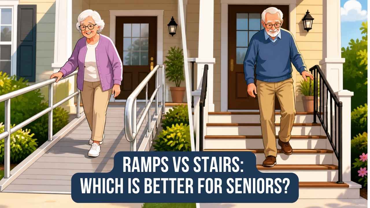 Ramps vs. Stairs: What You Need to Know for Safer Senior Living