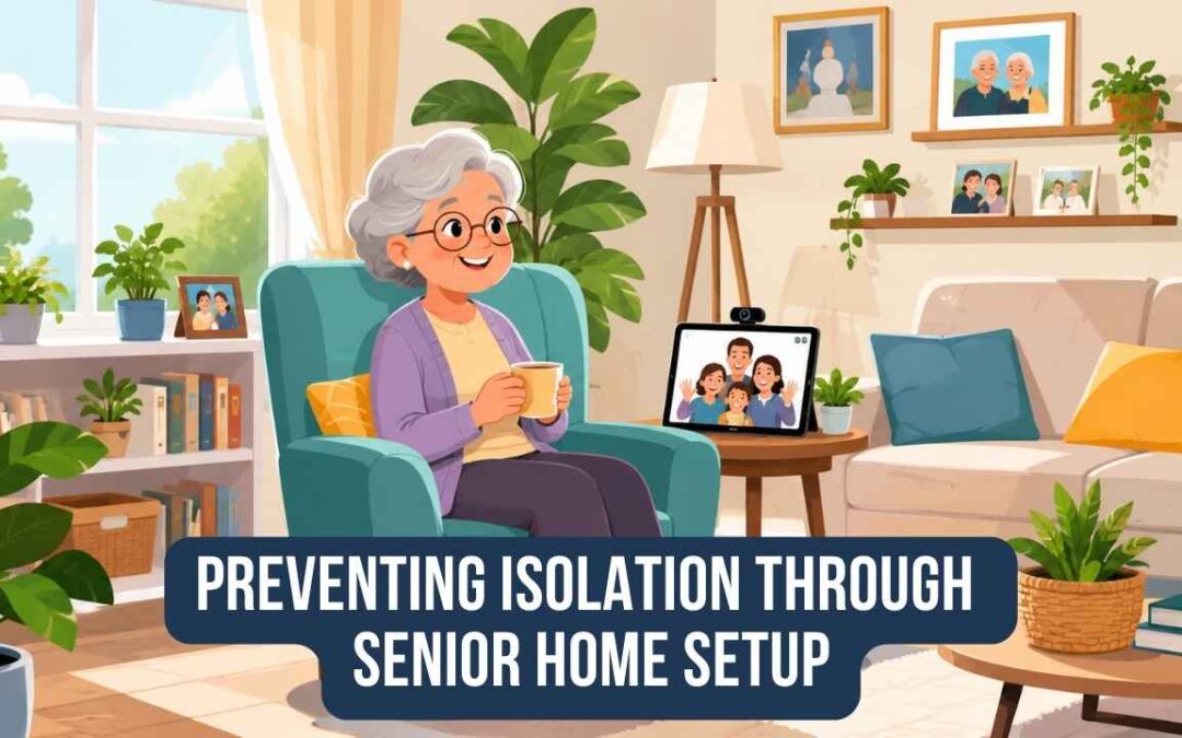 Preventing Senior Isolation at Home: 10 Smart Home Setup Ideas That Improve Safety, Connection, and Quality of Life