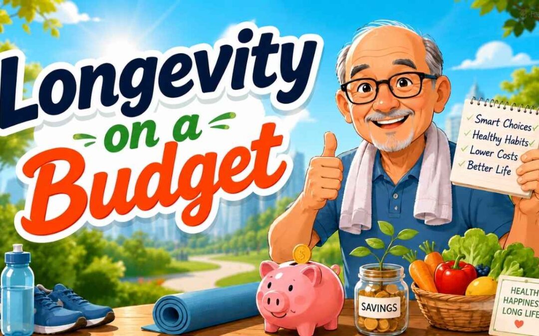 Longevity on a Budget: 12 Science-Backed, Affordable Ways to Live Longer (Without Spending a Fortune)