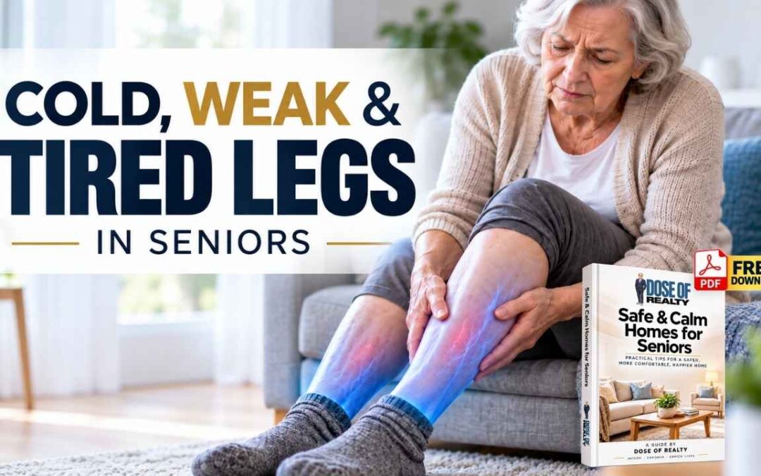 Cold, Weak & Tired Senior Legs: What Your Body Is Telling You